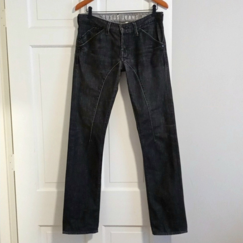 🖤VTG Guess Jeans🖤 - Black Deviator (Narrow Leg) Jean